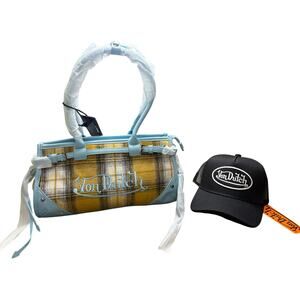 NWT Bundle - Von Dutch Lane Shoulder Bag & Trucker Hat!